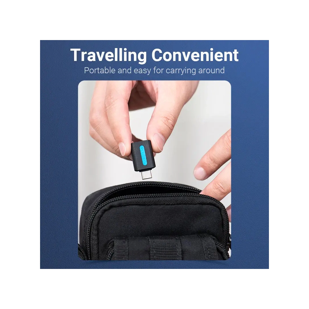 Перехідник Vention USB 3.1 Type-C Male на USB 3.0 Female (CDUB0) Перехідник Vention USB 3.1 Type-C Male на USB 3.0 Female (CDUB0)