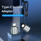 Перехідник Vention USB 3.1 Type-C Male на USB Female (CDQH0) Перехідник Vention USB 3.1 Type-C Male на USB Female (CDQH0)