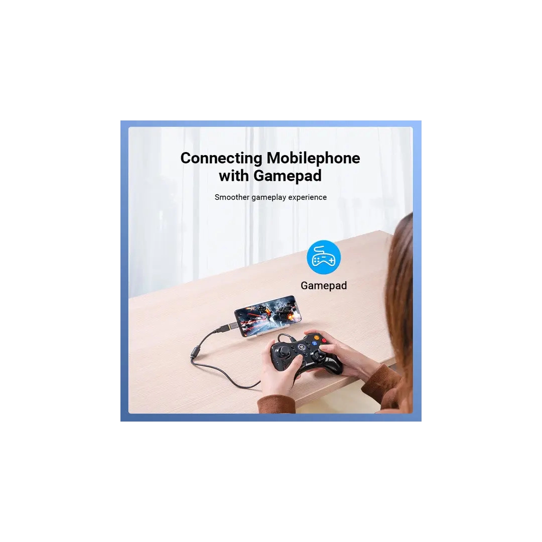 Перехідник Vention USB 3.1 Type-C Male на USB Female (CDQH0) Перехідник Vention USB 3.1 Type-C Male на USB Female (CDQH0)