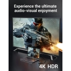 Перехідник-конвертер Vention Type-C у HDMI/USB3.0*3/PD 0.15 м сірий металевий CNBHB Перехідник-конвертер Vention Type-C у HDMI/USB3.0*3/PD 0.15 м сірий металевий CNBHB