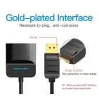Перехідник Vention DisplayPort - HDMI, 0.2 m (HBGBB) Перехідник Vention DisplayPort - HDMI, 0.2 m (HBGBB)
