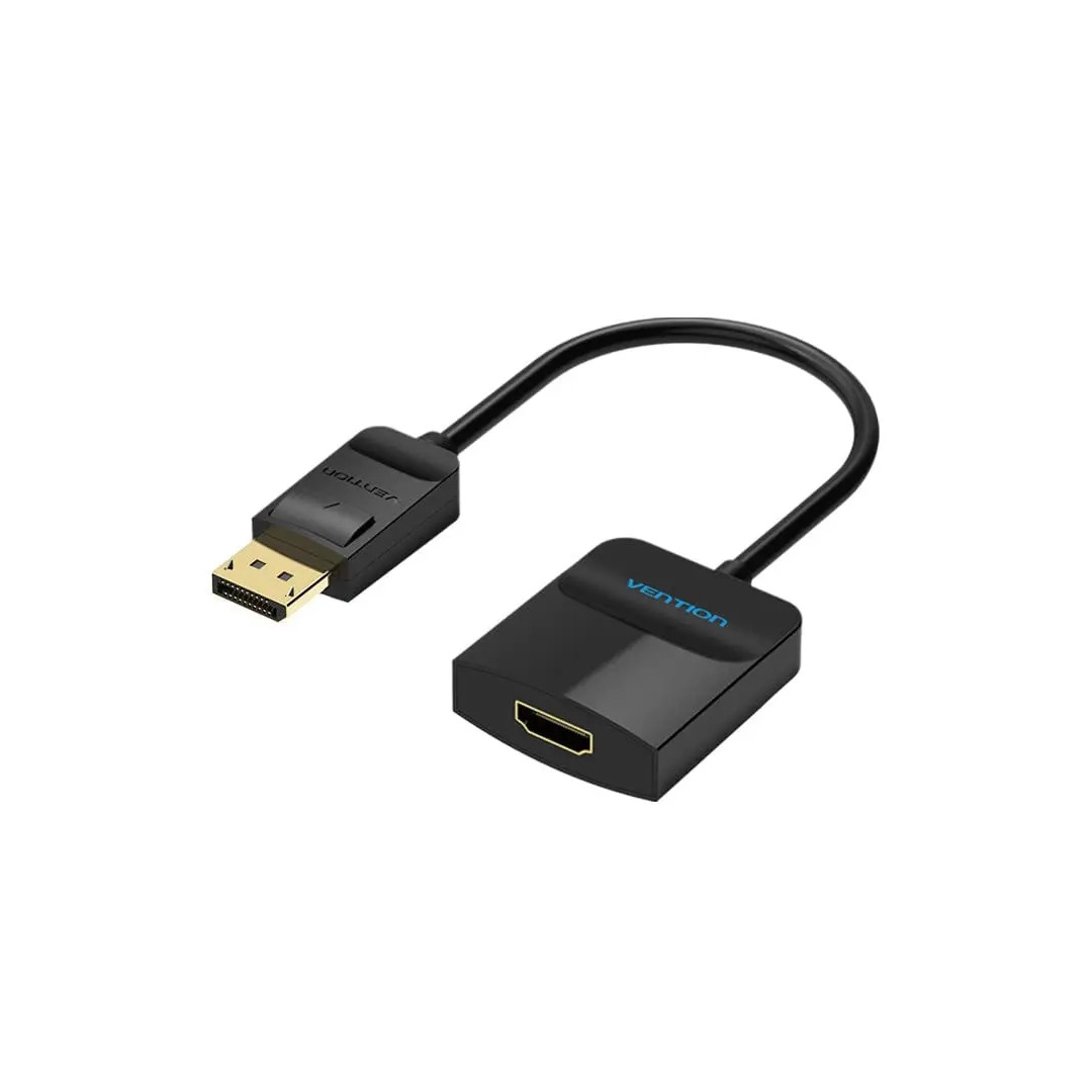 Перехідник Vention DisplayPort - HDMI, 0.2 m (HBGBB)