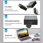 Перехідник Vention HDMI - AV (RCA), v1.4, 1080p (AEEB0) Перехідник Vention HDMI - AV (RCA), v1.4, 1080p (AEEB0)