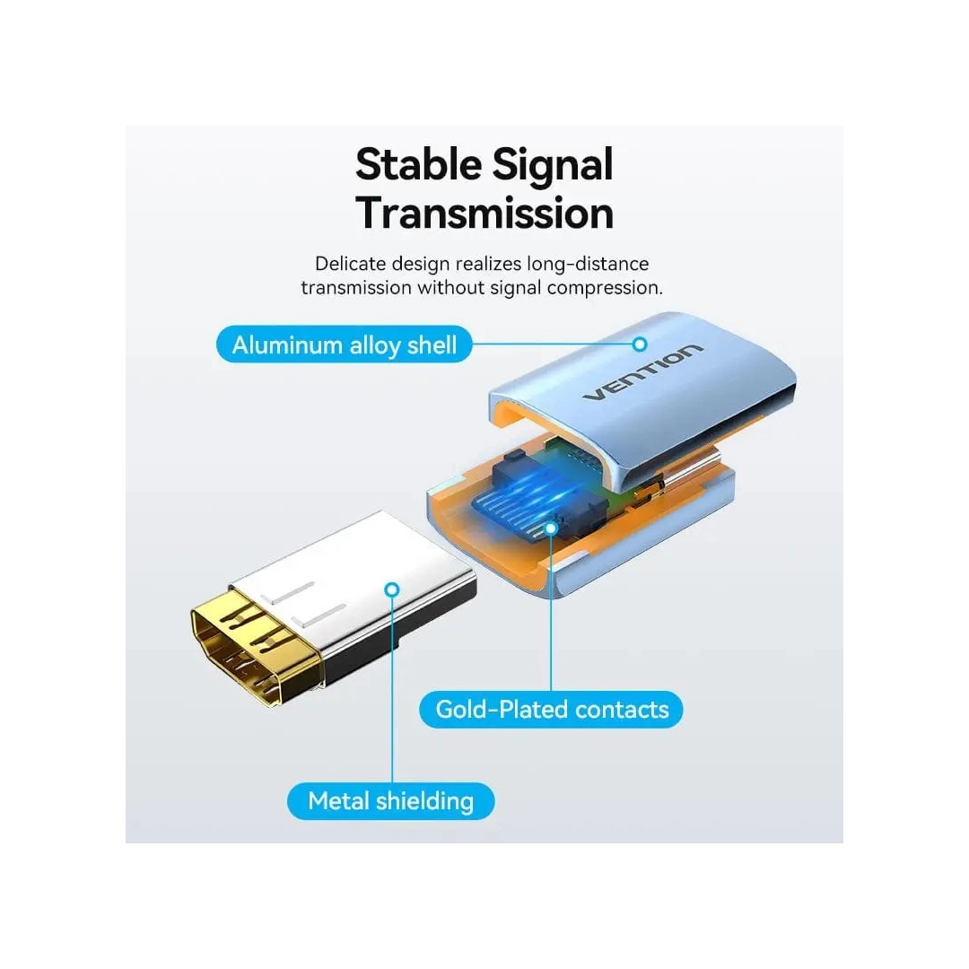Перехідник Vention HDMI F - HDMI F прямий (AIUH0) Перехідник Vention HDMI F - HDMI F прямий (AIUH0)