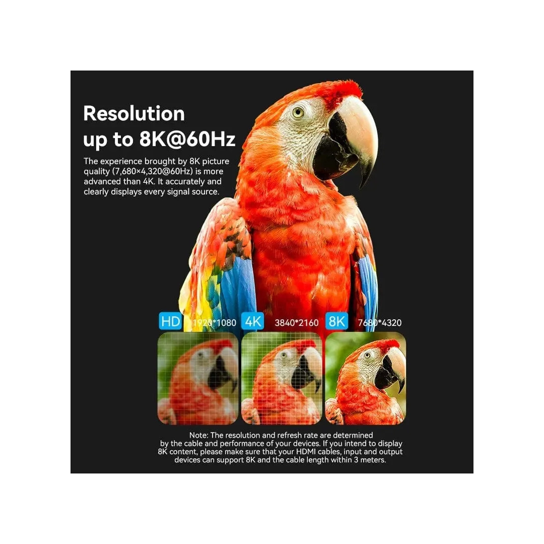 Перехідник Vention HDMI F - HDMI F прямий (AIUH0) Перехідник Vention HDMI F - HDMI F прямий (AIUH0)