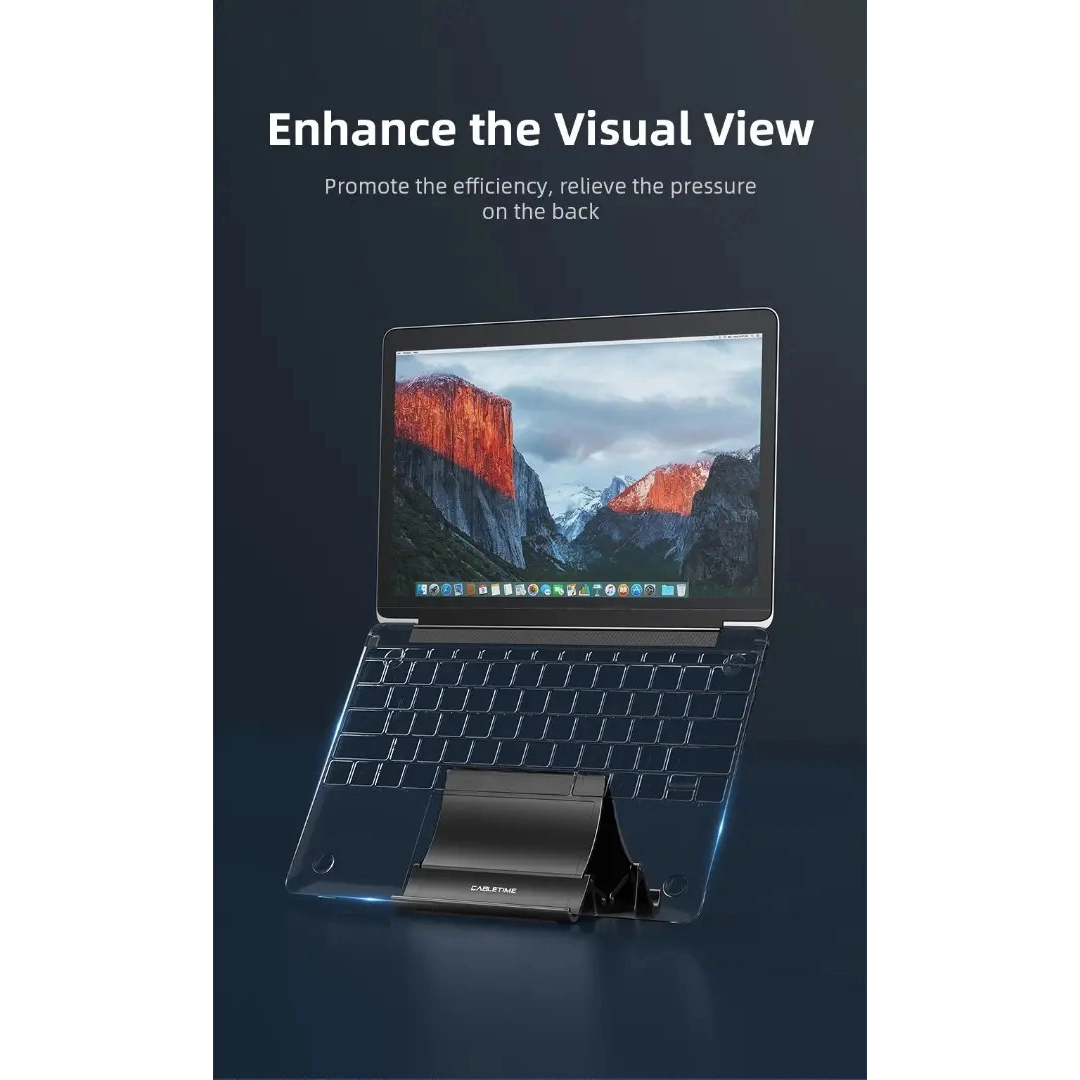 Підставка Vention Cabletime для ноутбука, планшета, телефону, вертикальна (CS15B)