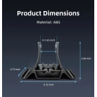 Підставка Vention Cabletime для ноутбука, планшета, телефону, вертикальна (CS15B)