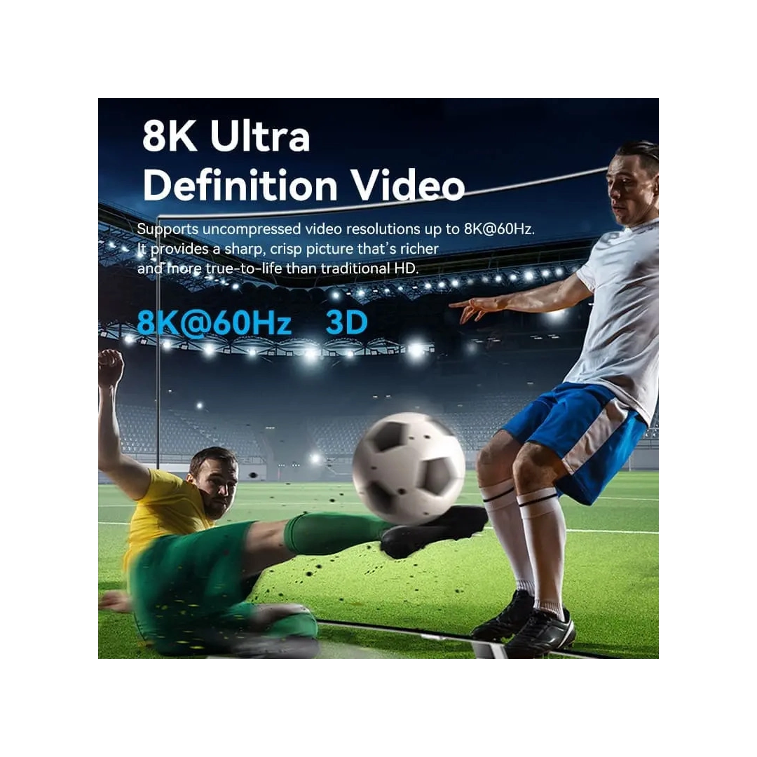 Світч Vention 2-Port Bi-Directional 8K HDMI Gray Aluminium Alloy Type AKPH0 Світч Vention 2-Port Bi-Directional 8K HDMI Gray Aluminium Alloy Type AKPH0