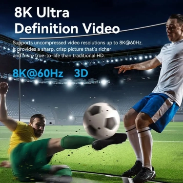 Світч Vention 2-Port Bi-Directional 8K HDMI Gray Aluminium Alloy Type AKPH0
