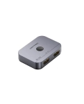 Світч Vention 2-Port Bi-Directional 8K HDMI Gray Aluminium Alloy Type AKPH0