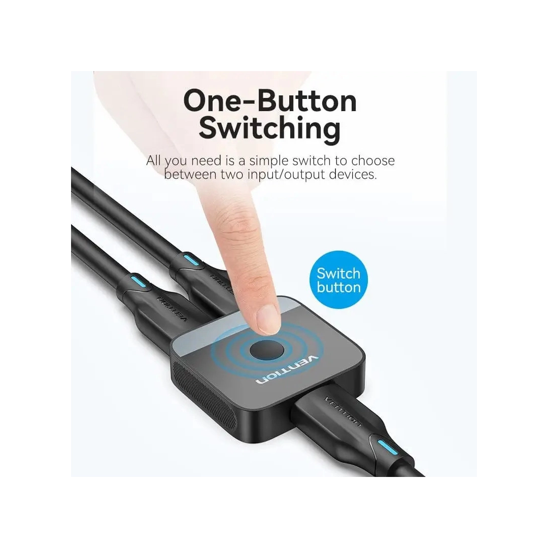 Світч Vention HDMI Switcher 2.0 (AKOB0) Світч Vention HDMI Switcher 2.0 (AKOB0)