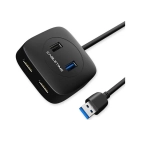 USB-хаб Vention Cabletime 4-Ports, USB3.0 + USB2.0 + Micro B з живленням (CB43B) USB-хаб Vention Cabletime 4-Ports, USB3.0 + USB2.0 + Micro B з живленням (CB43B)