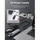 USB-хаб Vention Cabletime USB Type C - 4 Port USB 3.0, 0.15 cm (CB02B) USB-хаб Vention Cabletime USB Type C - 4 Port USB 3.0, 0.15 cm (CB02B)