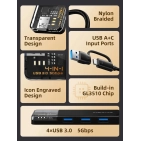 USB-хаб Vention Cabletime USB Type C - 4 Port USB 3.0, 0.15 cm (CB03B) USB-хаб Vention Cabletime USB Type C - 4 Port USB 3.0, 0.15 cm (CB03B)