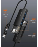 USB-хаб Vention Cabletime USB Type C - 4 Port USB 3.0, 0.15 cm (CB03B)