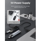 USB-хаб Vention Cabletime USB Type C - 4 Port USB 3.0, 0.15 cm (CB03B) USB-хаб Vention Cabletime USB Type C - 4 Port USB 3.0, 0.15 cm (CB03B)