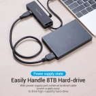USB-хаб Vention 4-Port із micro USB живленням 0.15 м Black (TGKBB) USB-хаб Vention 4-Port із micro USB живленням 0.15 м Black (TGKBB)