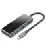 USB-хаб Vention 5 в 1 Type-C-USB-PD 4USB 3.0 87W 4K 30Hz 0.15m Black (TFDHB)
