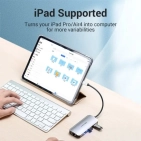 USB-хаб Vention OTG USB Hub USB-C to HDMI/USB 3.0x3/RJ45/PD, 0.15 m (TOHHB) USB-хаб Vention OTG USB Hub USB-C to HDMI/USB 3.0x3/RJ45/PD, 0.15 m (TOHHB)