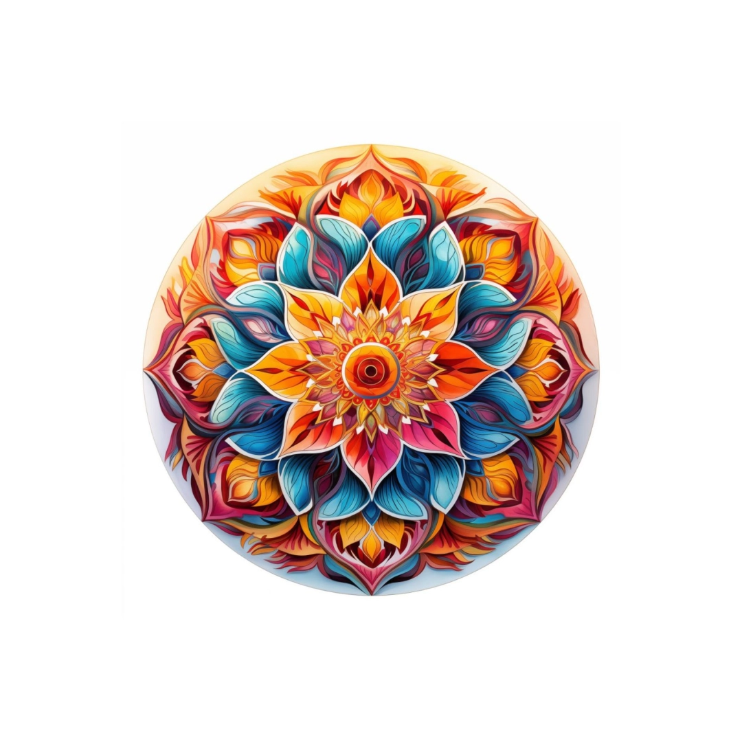 Wooden puzzle for adults Mandala of Prosperity RAO in a gift box 28 x 28 cm 200 pieces