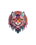 Wooden puzzle for adults Cat - Dreamcatcher RAO in a gift box 34 x 29 cm 200 pieces