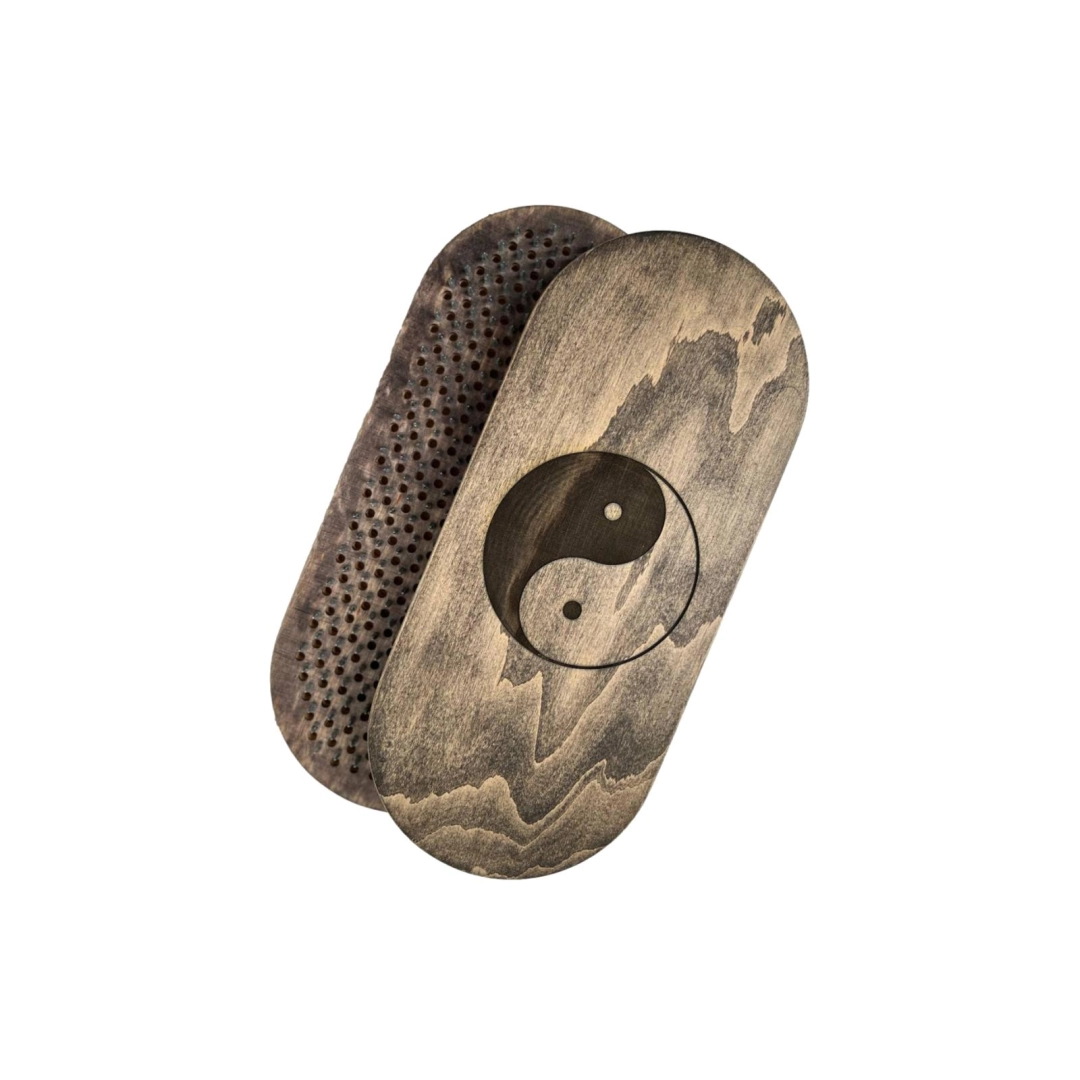Sadhu board Yin Yang board with RAO nails pitch 10 mm color graphite