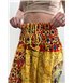 Штани-шаровари Алладини (Афгані) з мотнею Amber Mosaic RAO WEAR унісекс OneSize жовтий