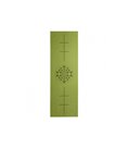 Килимок для йоги Bodhi Leela оливковий янтра 183x60x0.4 см