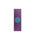 Килимок для йоги Bodhi Leela Mandala баклажан - бірюзова мандала 183x60x0.4 см