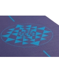 Yoga mat Bodhi Leela blue yantra 183x60x0.4 cm