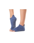 Шкарпетки для йоги ToeSox Half Toe Low Rise Grip Navy S (36-38.5)