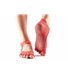 Шкарпетки для йоги ToeSox Half Toe Low Rise Grip Fishnet Poppy S (36-38.5)