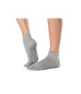 Шкарпетки для йоги ToeSox Full Toe Ankle Grip Heather Grey XL (45.5)