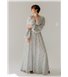 Довга жіноча сукня з рукавом Ivory Dreams від RAO WEAR SM зріст 170-175 біла