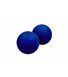 Масажний м'ячик Amber арахіс Duoball 12x6 см синій