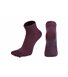 Шкарпетки для йоги та пілатесу ковзні закриті Amber Grip сливовий (35-40)