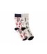 Набір шкарпеток RAO Йога Червоно-чорні Пейслі + Шкілети 2 пари (39-41)