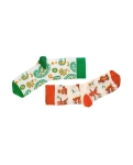 Set of socks RAO Yoga Green Paisley + Cats 2 pairs (36-38)