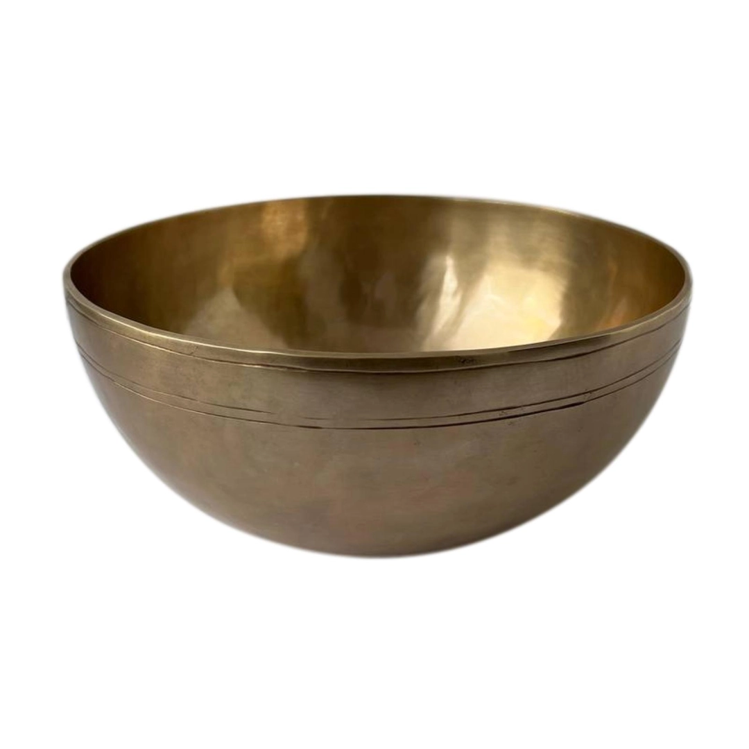 Tibetan handmade singing bowl Sound Therapy (D 29 cm)