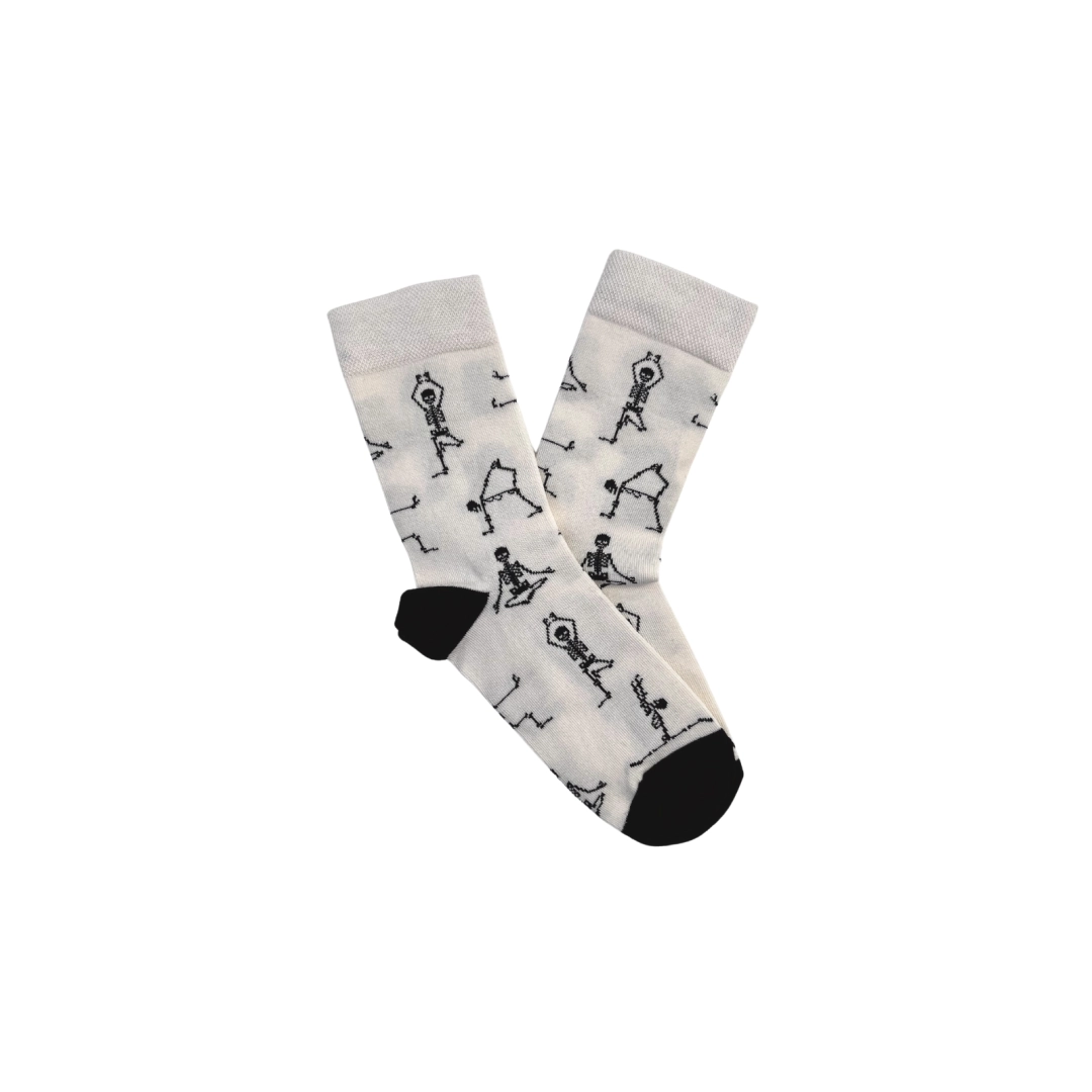 Socks RAO Yoga Skeletons (42-43) beige