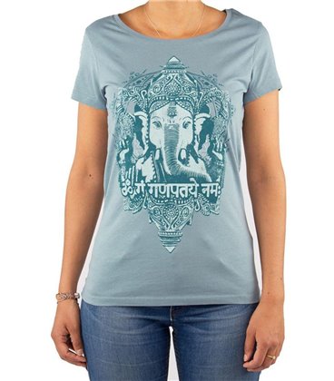 Жіноча футболка Ganesha Bodhi розмір M блакитна