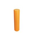 Масажний ролик для йоги, пілатес, фітнес Amber помаранчевий 60x15 см