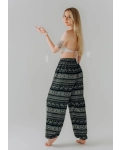 Свободные штаны-шаровары Elephant Noir RAO WEAR унисекс OneSize рост 165-175 см черный