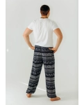 Свободные штаны-шаровары Elephant Noir RAO WEAR унисекс OneSize рост 165-175 см черный