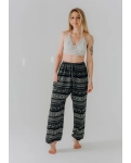 Свободные штаны-шаровары Elephant Noir RAO WEAR унисекс OneSize рост 165-175 см черный