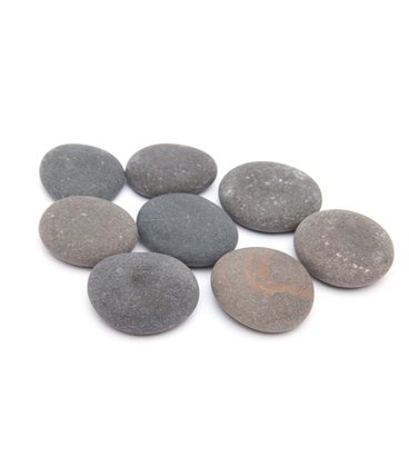 Набір базальтового каміння для масажу обличчя Premium Hot Stone Facial Set Bodhi, 8 шт