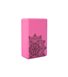 Блок (цегла) для йоги та розтяжки Mandala Amber 23x15x7.5 см рожевий