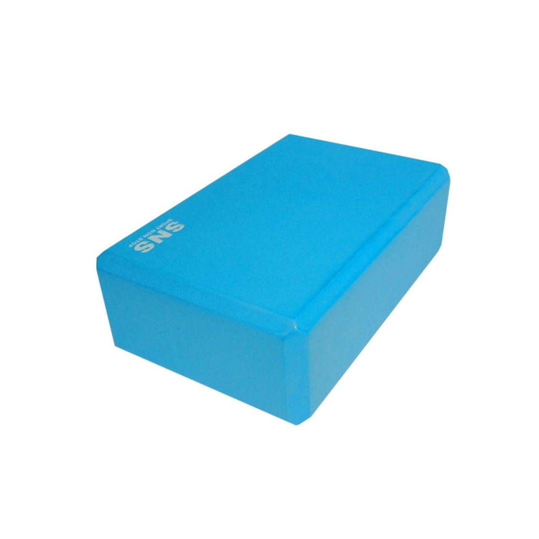 Yoga block SNS 22.5x14.5x7.5 cm blue