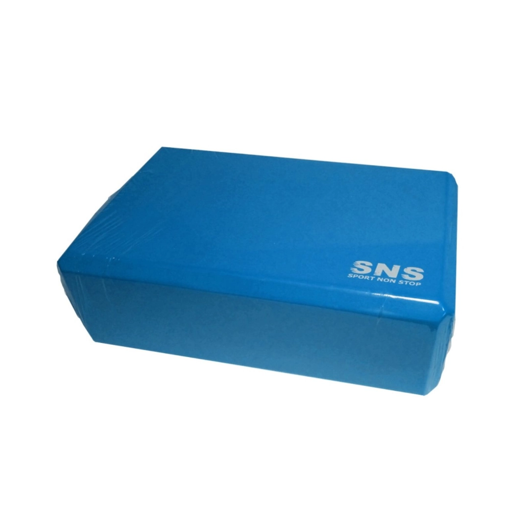 Yoga block SNS 22.5x14.5x7.5 cm blue