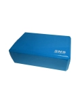 Yoga block SNS 22.5x14.5x7.5 cm blue